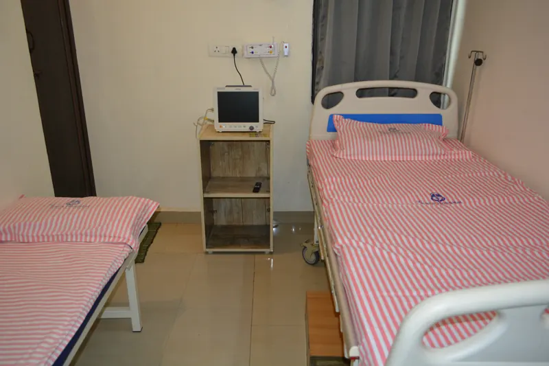 An in-patient room